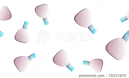 Vector Seamless pattern with perfume bottle Vector Seamless pattern with perfume bottle 70252970