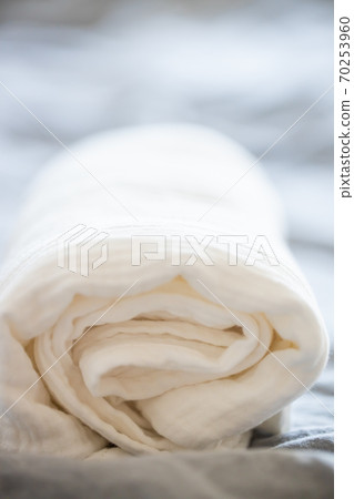 baby newborn blankets on white background. baby newborn blankets on white background. 70253960