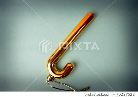 Colored golden yellow plastic winter shiny Colored golden yellow plastic winter shiny 70257528