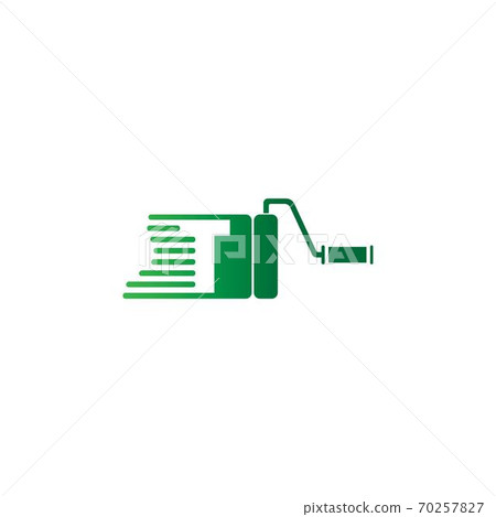 Paint logo letter T design - Stock Illustration [70257827] - PIXTA