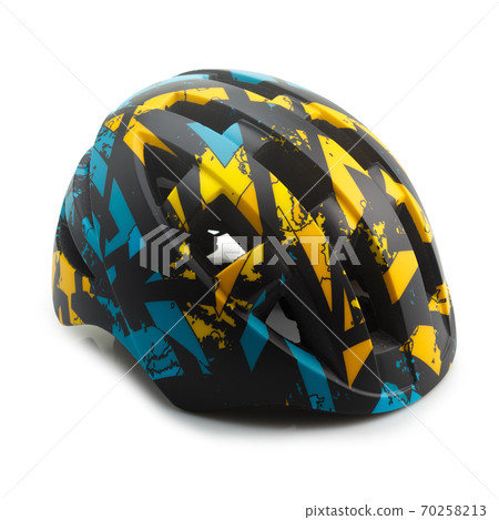 Side View of Kids Bike Helmet 70258213