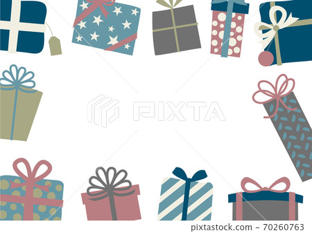 Christmas birthday present frame Christmas birthday present frame 70260763