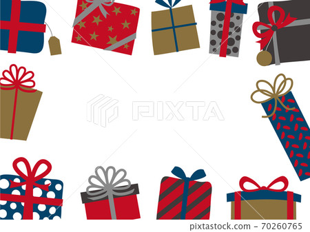 Christmas birthday present frame Christmas birthday present frame 70260765