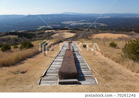 Yusui Town Kurino Cityscape from the Kurino Takeshita Observatory 70261248