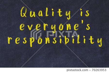 Chalk wise inscription on black chalkboard Chalk wise inscription on black chalkboard 70263953