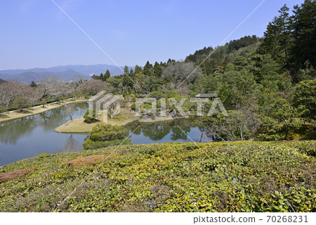 Shogakuin Rikuakami Rikyu Bath Tongyeong seen from Noboru Tei Shogakuin Rikuakami Rikyu Bath Tongyeong seen from Noboru Tei 70268231