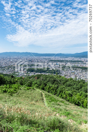 View from Mt. Okuribi, Kyoto 70269737