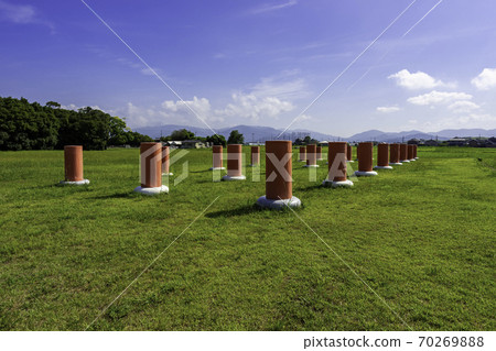 Fujiwara Kyo Ruins, Kashihara City, Nara Prefecture Fujiwara Kyo Ruins, Kashihara City, Nara Prefecture 70269888