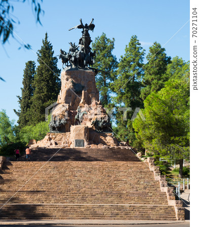 Monument on Cerro de la Gloria, Mendoza Monument on Cerro de la Gloria, Mendoza 70271104