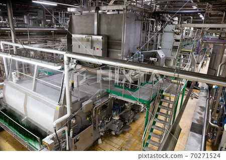 Bottling room of beer bottling line Bottling room of beer bottling line 70271524