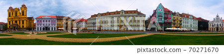 Panorama of Unirii Square, Timisoara Panorama of Unirii Square, Timisoara 70271670