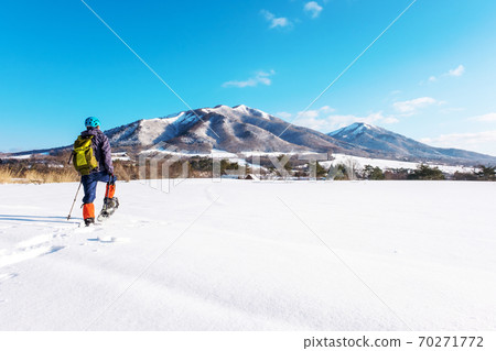 廣山高原雪射擊破壞圖像 廣山高原雪射擊破壞圖像 70271772