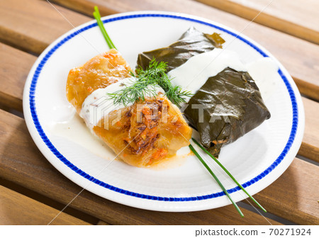 Authentic Bulgarian dish Sarma 70271924