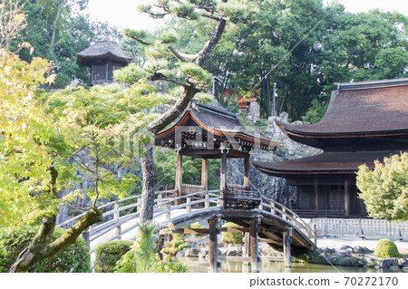 Torakeiyama Eiho-ji Temple的Mukaibashi,Kannon-do和Rokkaku-do Torakeiyama Eiho-ji Temple的Mukaibashi,Kannon-do和Rokkaku-do 70272170