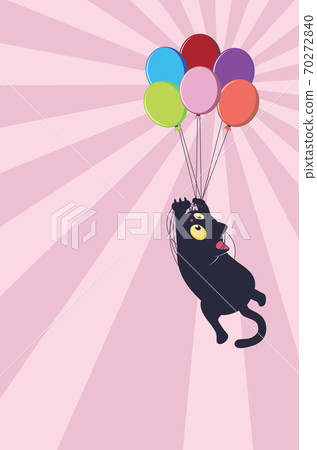 Balloon black cat 70272840