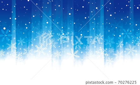 Snowflake winter sky acrylic paint background 70276225