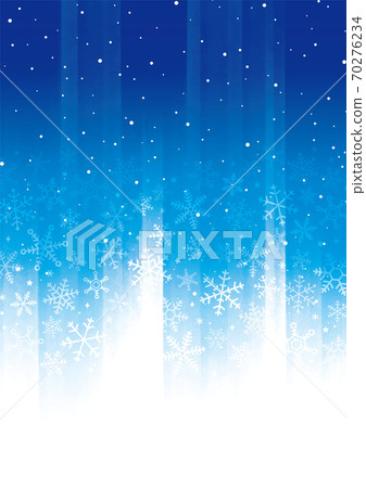Snowflake winter sky acrylic paint background 70276234