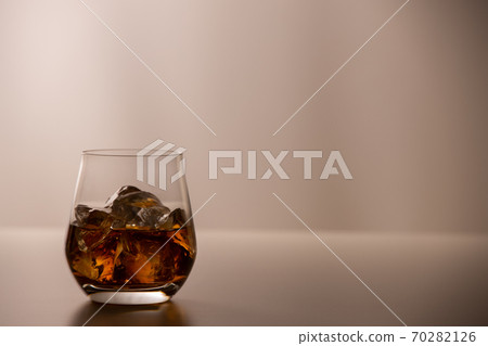 Whiskey in a glass 70282126