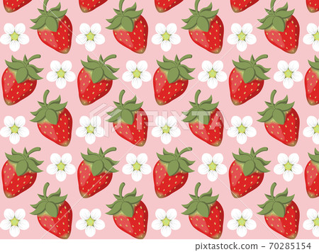 Strawberry pattern 70285154
