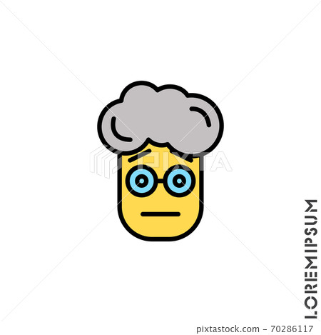 cute yellow emoticon sticker boy, man icon, vector illustration. Embarrassed Shy Blushing Face Emoticon Icon Vector Illustration cute yellow emoticon sticker boy, man icon, vector illustration. Embarrassed Shy Blushing Face Emoticon Icon Vector Illustration 70286117