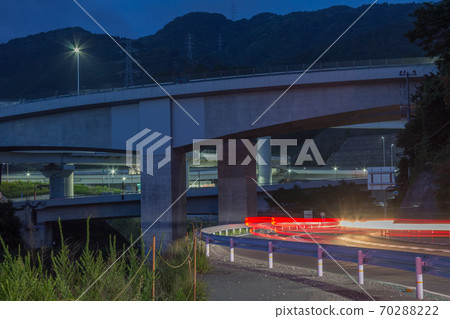 Minoh Todoromi IC的夜景 Minoh Todoromi IC的夜景 70288222