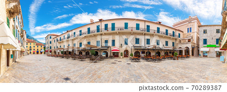 Square of Arms panorama, Kotor Old Town, Montenegro Square of Arms panorama, Kotor Old Town, Montenegro 70289387