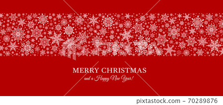 Decorative Christmas background with bokeh lights and snowflakes. Decorative Christmas background with bokeh lights and snowflakes. 70289876
