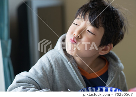 Cute 3rd grade boy 70290567
