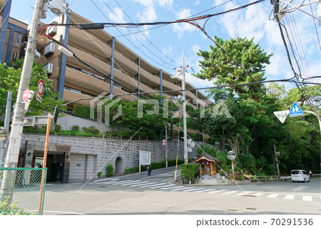 江東站周邊的城市景觀 江東站周邊的城市景觀 70291536