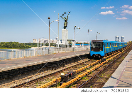 Metro train in Kiev 70291883