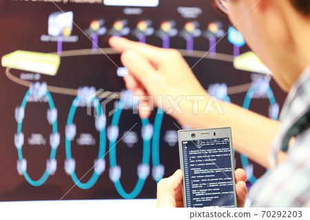 Image of network series analysis and security Image of network series analysis and security 70292203