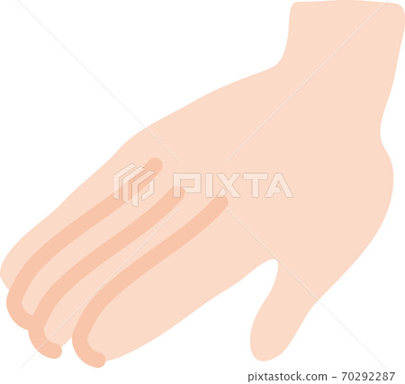 Hands facing down 70292287