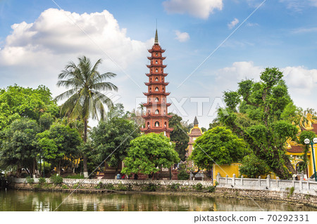 Tran Quoc pagoda in Hanoi Tran Quoc pagoda in Hanoi 70292331
