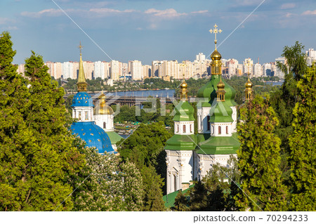 Kiev and Vydubychi Monastery Kiev and Vydubychi Monastery 70294233