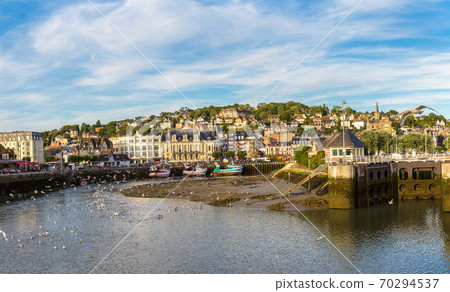 Trouville and Touques river 70294537