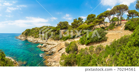 Costa Brava beach, ..Catalonia, Spain 70294561