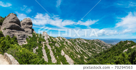 Montserrat mountains in Spain 70294563