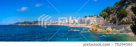 Beaches in Lloret de Mar 70294565