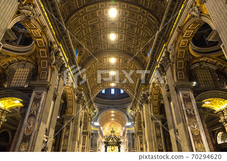 St. Peter Basilica in Vatican 70294620