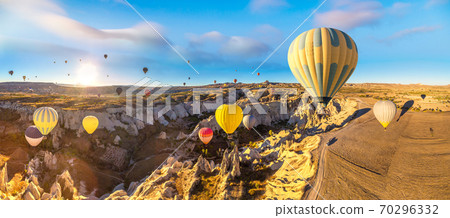 Hot air Balloons flight in Cappadocia Hot air Balloons flight in Cappadocia 70296332