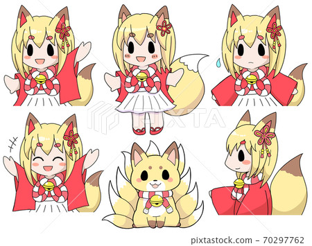 Fox girl summary set 70297762