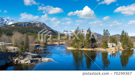 River in Norway 70299367