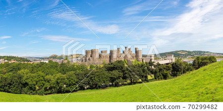 Conwy Castle in Wales 70299482