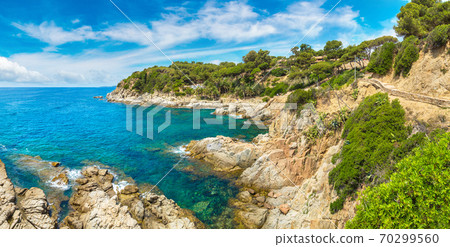 Costa Brava beach, ..Catalonia, Spain 70299560