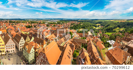 Panoramic view of Rothenburg 70299612