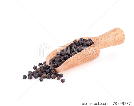 Black pepper isolated on white background Black pepper isolated on white background 70299777