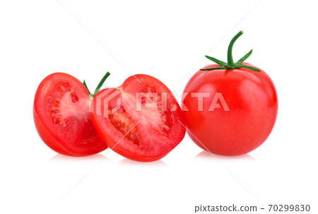 Tomato isolated on white background 70299830