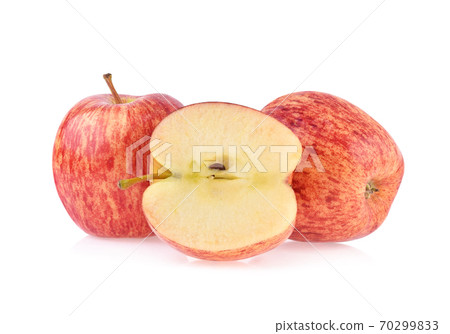 Gala apples isolate on white background 70299833