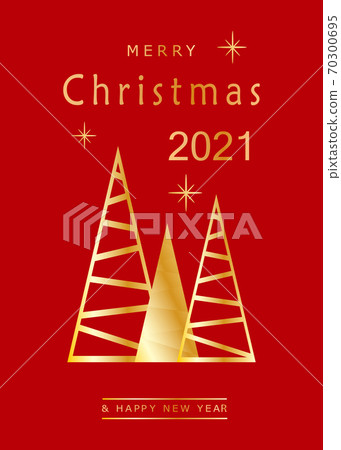 Happy New Year card or Merry Christmas greeting poster for festive winter holiday with Happy New Year card or Merry Christmas greeting poster for festive winter holiday with 70300695
