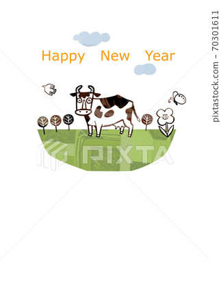 新年賀卡 新年賀卡 70301611